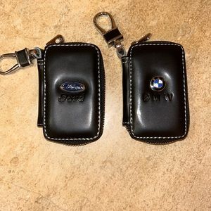 BMW+ FORD Coin Pouch / Key Holder- NWOT